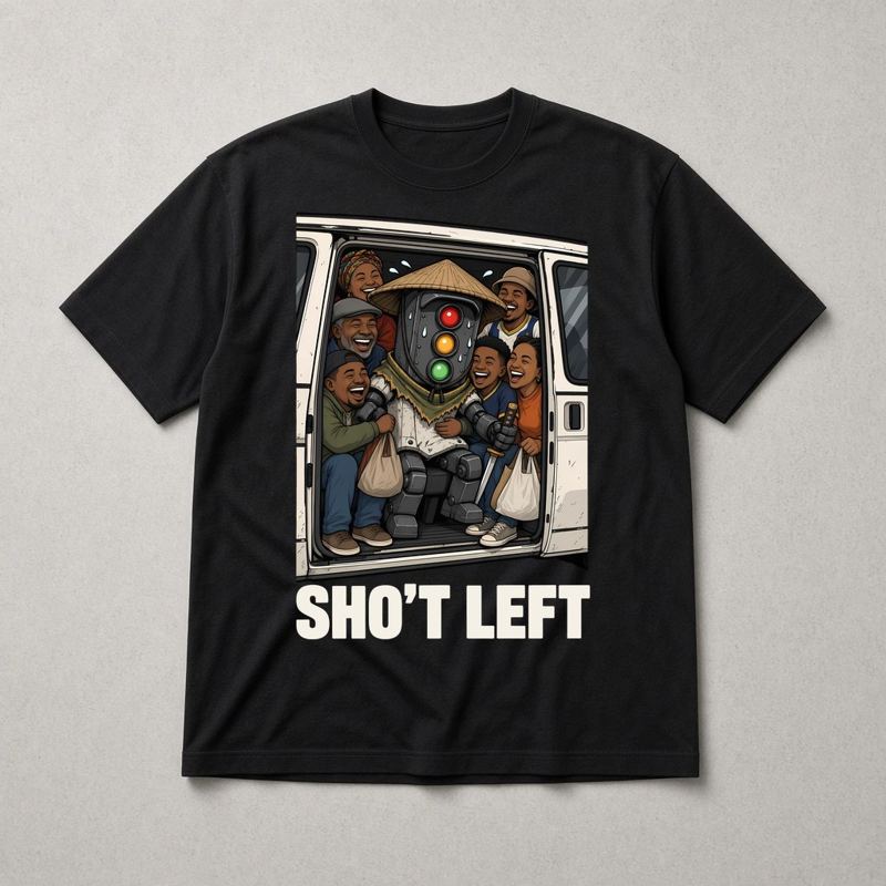 black tee mockup